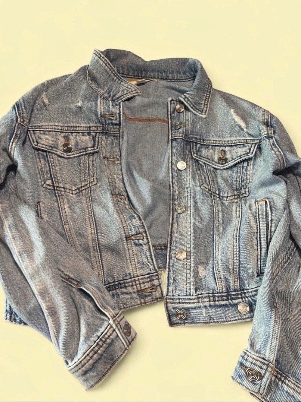 Women's Denim Jean Jacket in Blue Like New